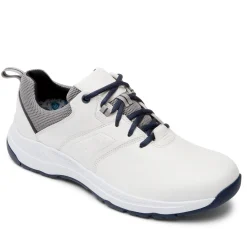 Best Rockport Men'S Total Motion Ace Sport Golf Shoe White/Navy