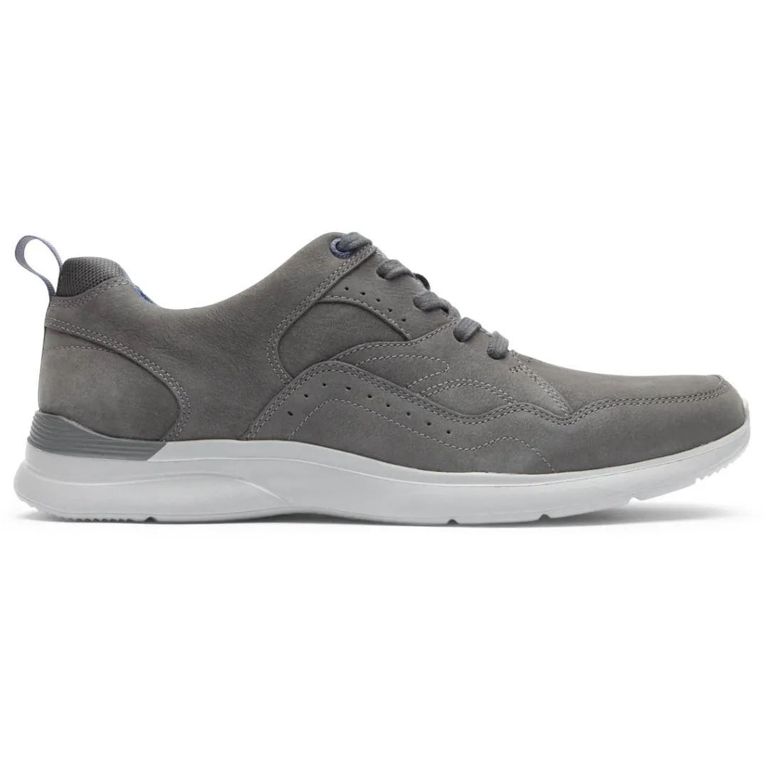 Clearance Rockport Men'S Total Motion Active Walk Lace-Up Sneaker Steel Grey Nbk