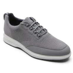 Sale Rockport Men'S Total Motion City Mesh Oxford Steel Grey