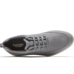 Sale Rockport Men'S Total Motion City Mesh Oxford Steel Grey