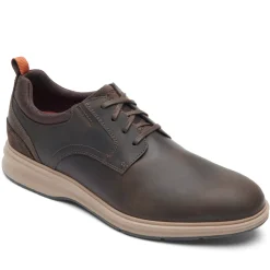 New Rockport Men'S Total Motion City Plain Toe Oxford Brown