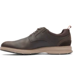 New Rockport Men'S Total Motion City Plain Toe Oxford Brown