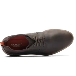 New Rockport Men'S Total Motion City Plain Toe Oxford Brown