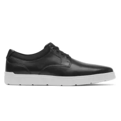 Discount Rockport Men'S Total Motion Court Plain Toe Sneaker Black