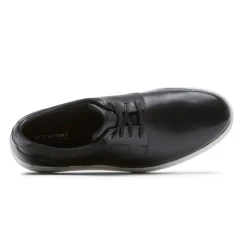 Discount Rockport Men'S Total Motion Court Plain Toe Sneaker Black