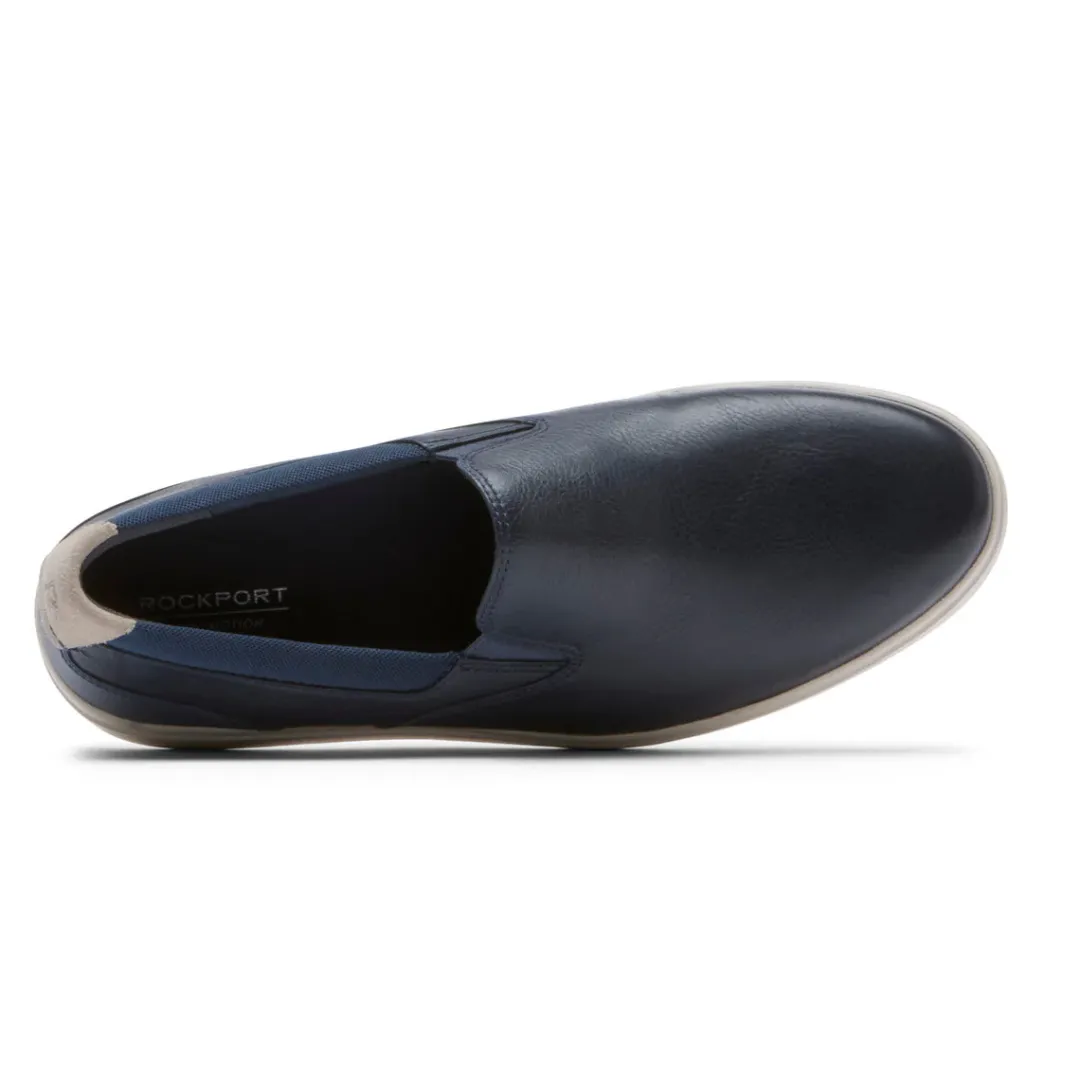 Fashion Rockport Men'S Total Motion Court Slip-On New Dress Blues