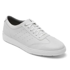 Outlet Rockport Men'S Total Motion Court T-Toe Ubal Sneaker White