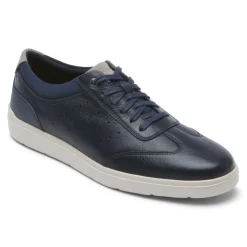 Discount Rockport Men'S Total Motion Court T-Toe Ubal Sneaker New Dress Blues