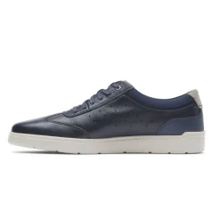 Discount Rockport Men'S Total Motion Court T-Toe Ubal Sneaker New Dress Blues