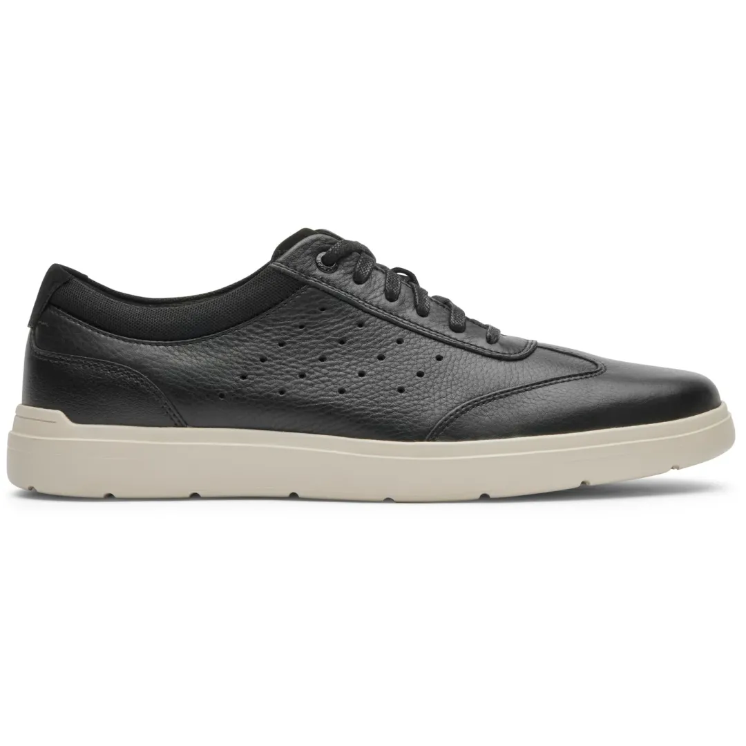 Fashion Rockport Men'S Total Motion Court T-Toe Ubal Sneaker Black