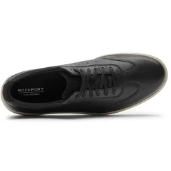 Fashion Rockport Men'S Total Motion Court T-Toe Ubal Sneaker Black