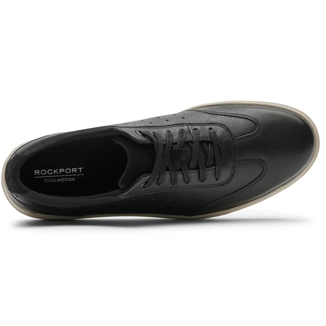 Fashion Rockport Men'S Total Motion Court T-Toe Ubal Sneaker Black