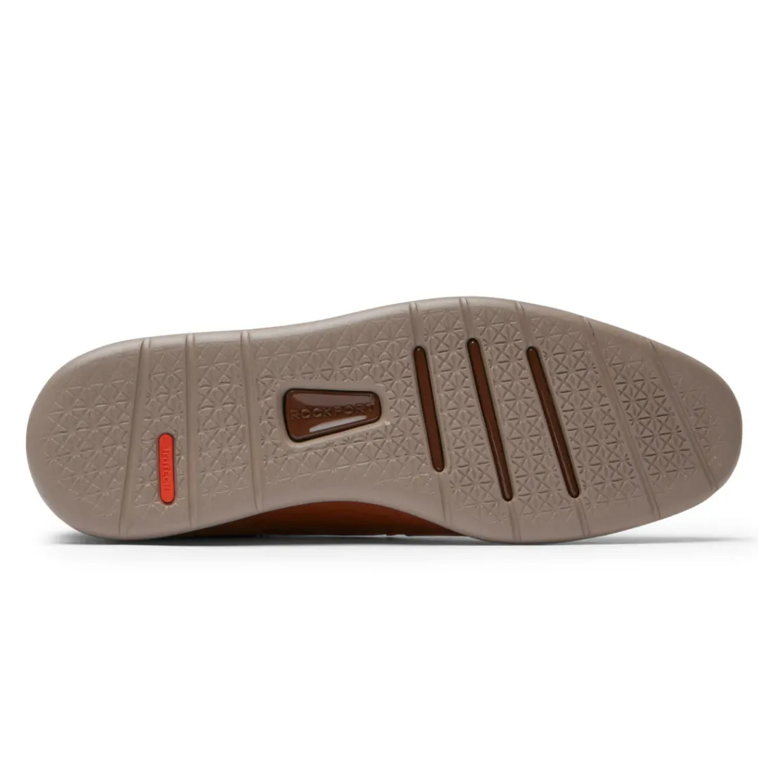 Online Rockport Men'S Total Motion Craft Apron Toe Oxford Cognac