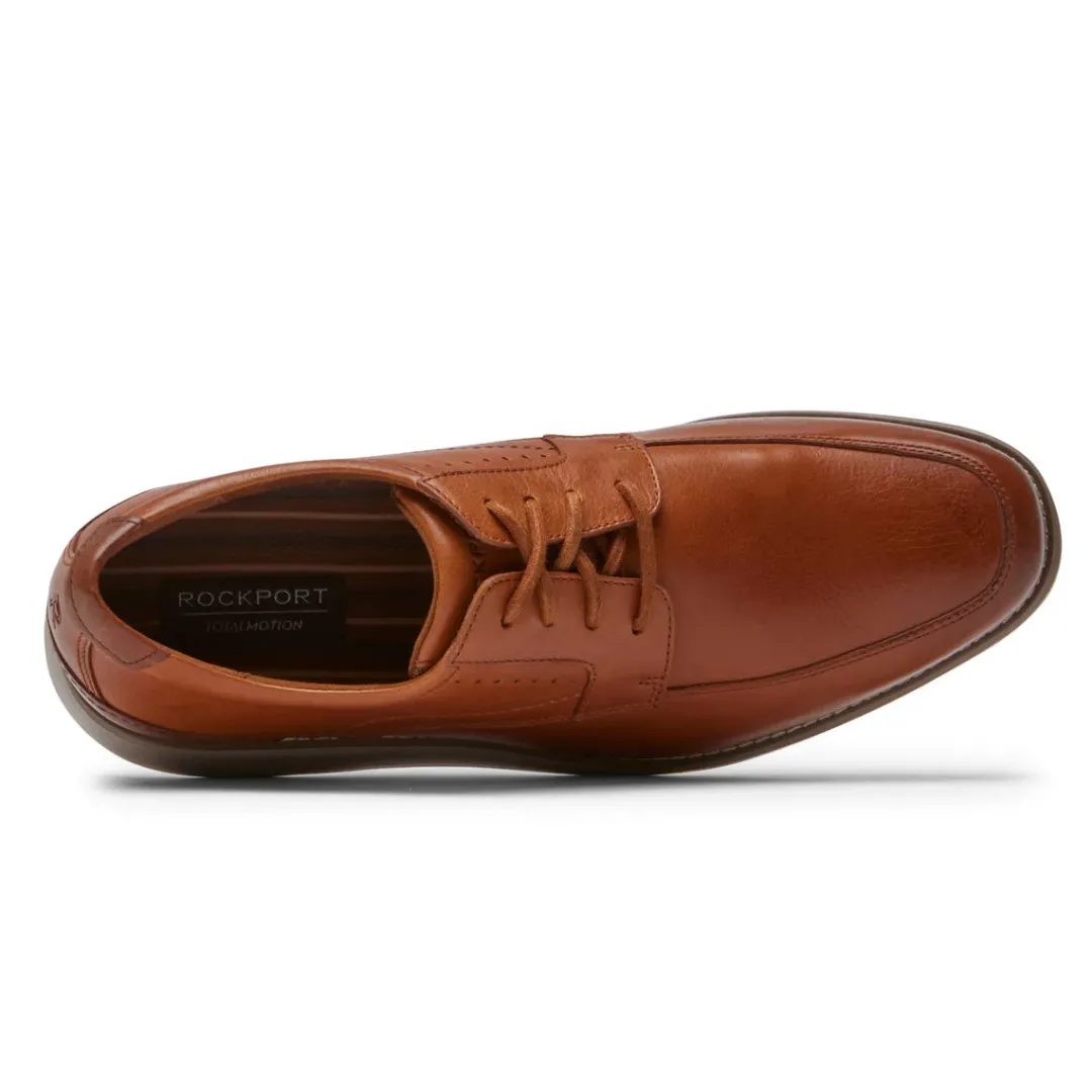 Online Rockport Men'S Total Motion Craft Apron Toe Oxford Cognac