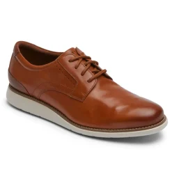 New Rockport Men'S Total Motion Craft Oxford Cognac