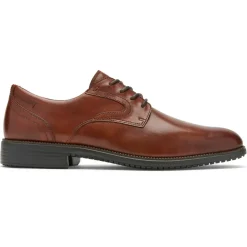 Discount Rockport Men'S Total Motion Dressport Plain Toe Oxford Tan
