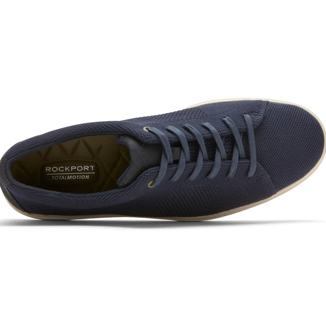 Hot Rockport Men'S Total Motion Lite Mesh Lace-To-Toe Sneaker New Dress Blues
