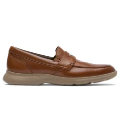 New Rockport Men'S Truflex Dressports Penny Loafer British Tan