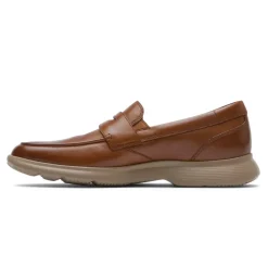 New Rockport Men'S Truflex Dressports Penny Loafer British Tan