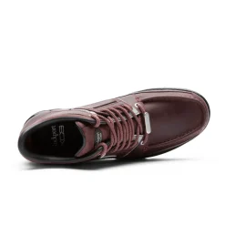 Discount Rockport Men'S Umbwe Ii Waterproof Mweka Boot Burgundy Lea