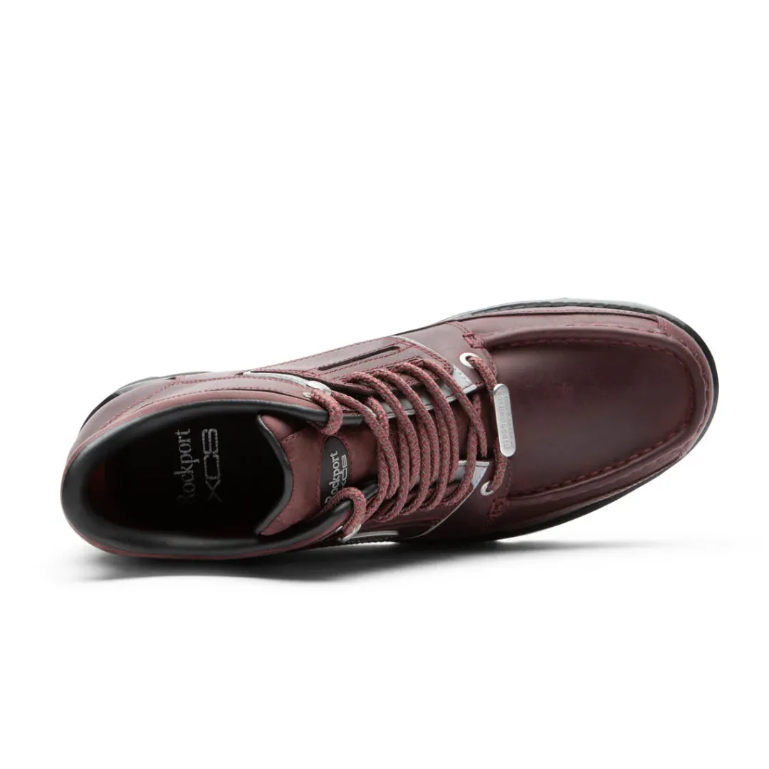 Discount Rockport Men'S Umbwe Ii Waterproof Mweka Boot Burgundy Lea