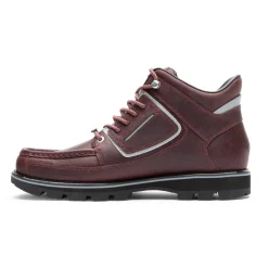 Discount Rockport Men'S Umbwe Ii Waterproof Mweka Boot Burgundy Lea