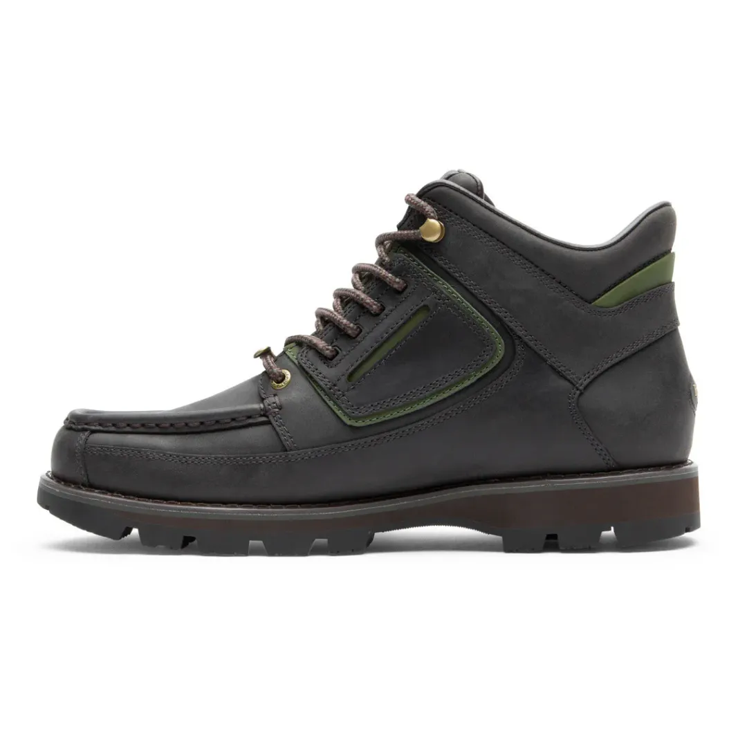 Sale Rockport Men'S Umbwe Ii Waterproof Mweka Boot Dark Brown/Green Lea