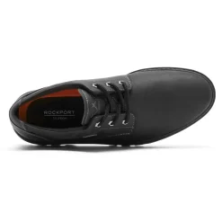 Sale Rockport Men'S Weather Or Not Waterproof Oxford Black Leather