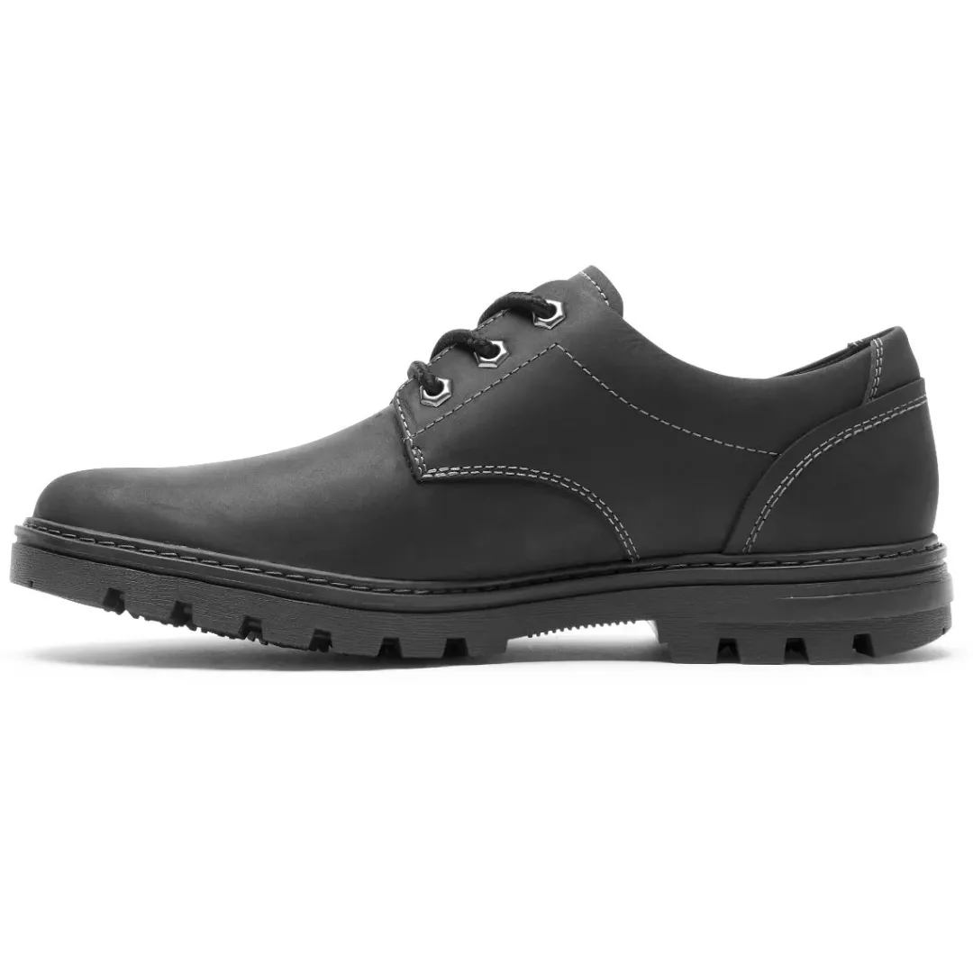 Sale Rockport Men'S Weather Or Not Waterproof Oxford Black Leather