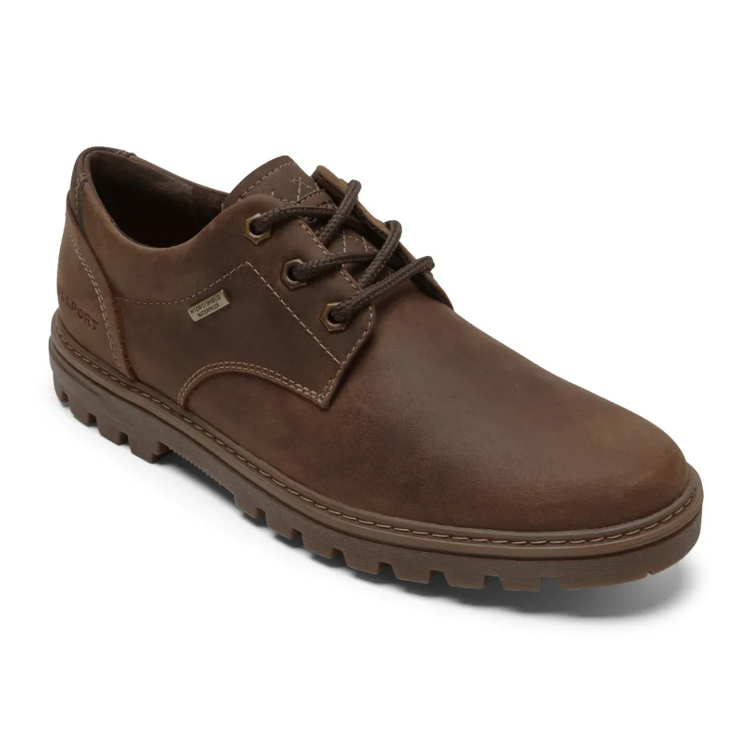 Online Rockport Men'S Weather Or Not Waterproof Oxford New Tan Leather