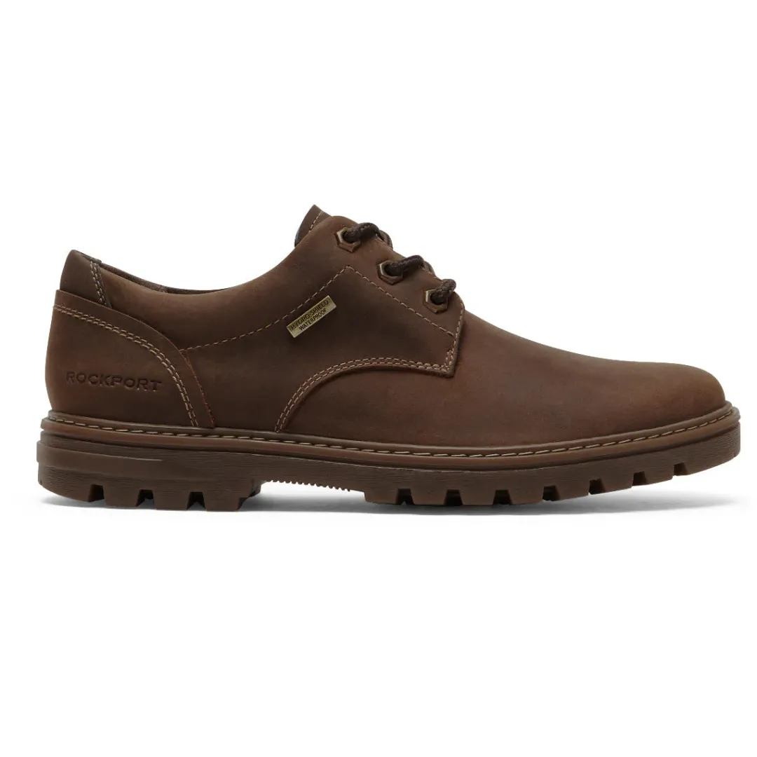 Online Rockport Men'S Weather Or Not Waterproof Oxford New Tan Leather