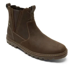 Clearance Rockport Men'S Weather Or Not Waterproof Chelsea Boot New Tan Leather/Suede