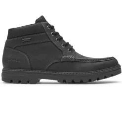Clearance Rockport Men'S Weather Ready Waterproof Moc Boot Black Lea
