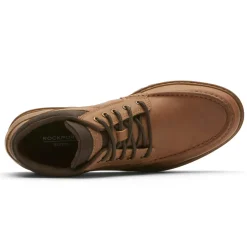 Hot Rockport Men'S Weather Ready Waterproof Moc Boot Wheat Lea