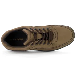 Outlet Rockport Men'S World Tour Classic Lace Up Chocolate Nubuck