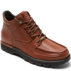 Hot Rockport Men'S Xcs Umbwe Ii Waterproof Moc Front Trail Boot Mahogany Leather