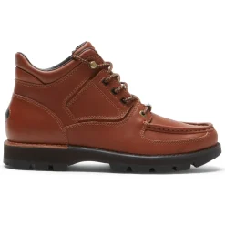 Hot Rockport Men'S Xcs Umbwe Ii Waterproof Moc Front Trail Boot Mahogany Leather