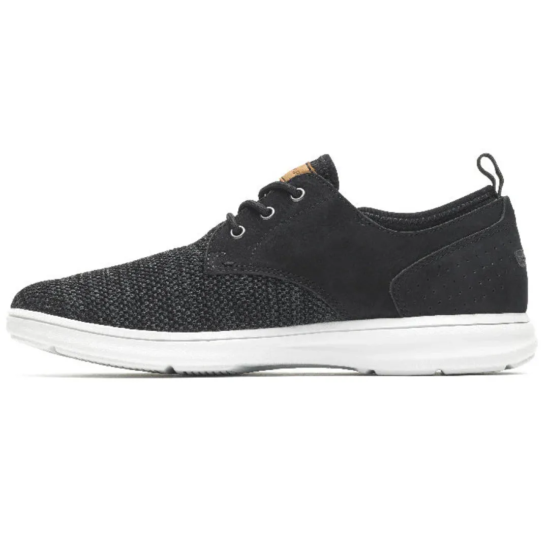 Discount Rockport Men'S Zaden Plain Toe Oxford Black Nubuck/Mesh