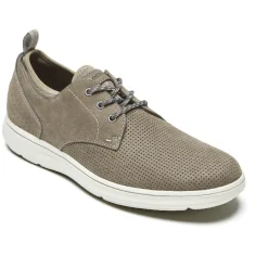 Best Rockport Men'S Zaden Plain Toe Oxford Breen Perforated Nub