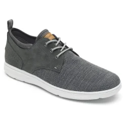 Fashion Rockport Men'S Zaden Plain Toe Oxford Pewter Nubuck/Mesh