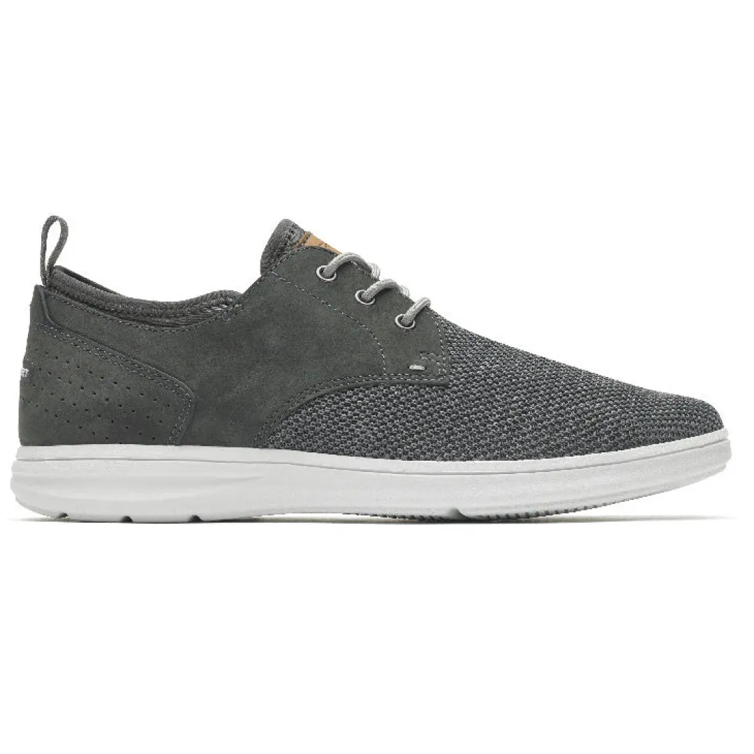 Fashion Rockport Men'S Zaden Plain Toe Oxford Pewter Nubuck/Mesh