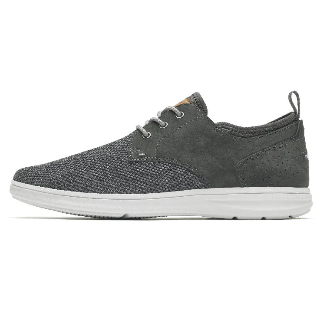 Fashion Rockport Men'S Zaden Plain Toe Oxford Pewter Nubuck/Mesh