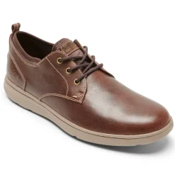 Discount Rockport Men'S Zaden Plain Toe Oxford Sudan Brown Leather