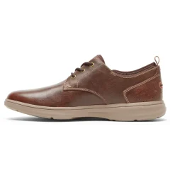 Discount Rockport Men'S Zaden Plain Toe Oxford Sudan Brown Leather