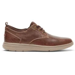 Discount Rockport Men'S Zaden Plain Toe Oxford Sudan Brown Leather