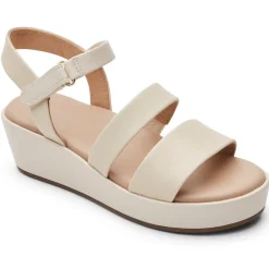 Discount Rockport Women'S Aubriella Sandal Vanilla