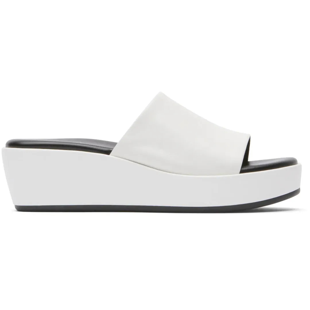 New Rockport Women'S Aubriella Slide White