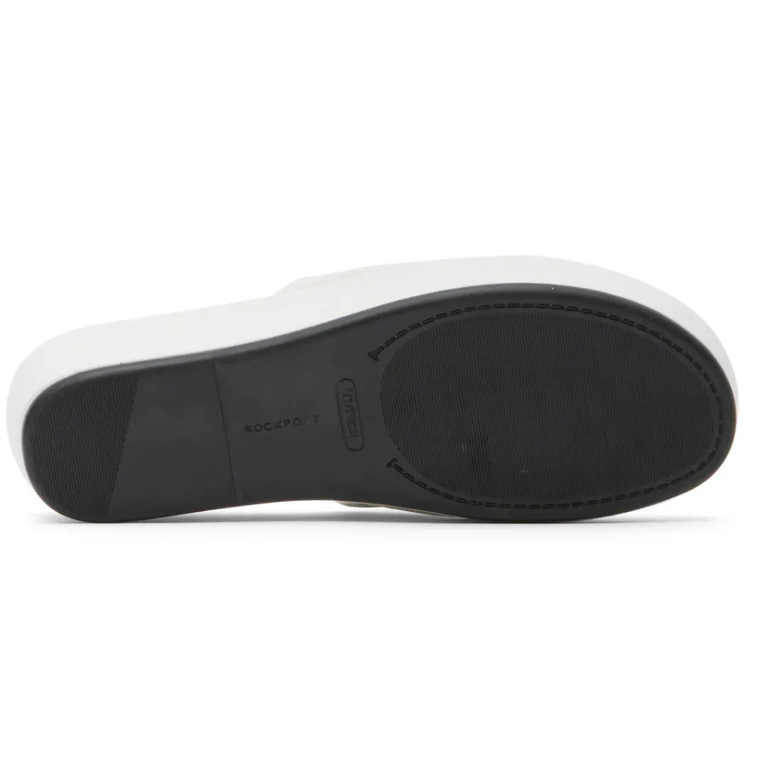 New Rockport Women'S Aubriella Slide White