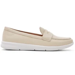 Sale Rockport Women'S Ayva Washable Penny Loafer Vanilla