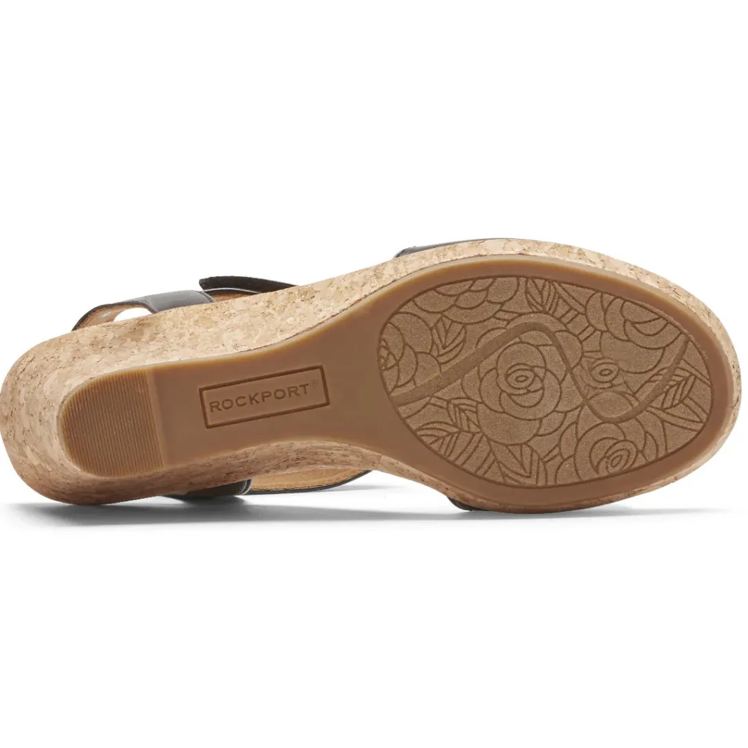 Hot Rockport Women'S Blanca T-Strap Sandal Black